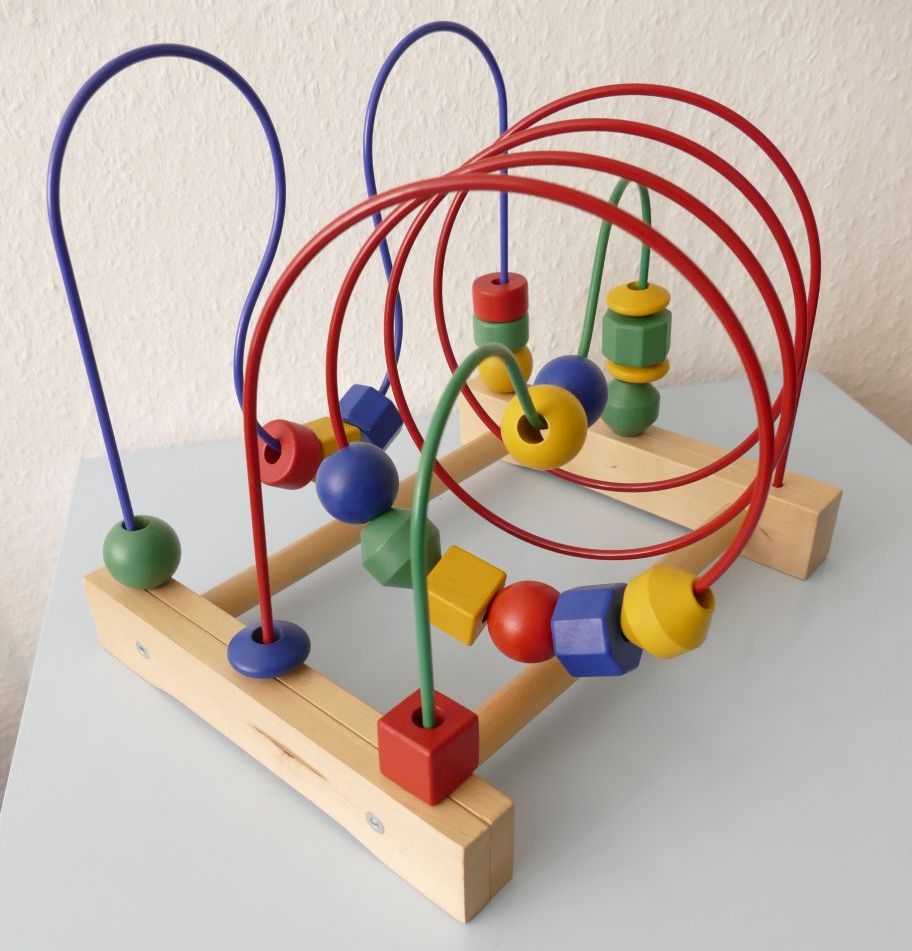 Motorikschleife aus Holz